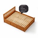 Ver imagem 4 de Cama Full 06 Gavetas Madeira Maciça