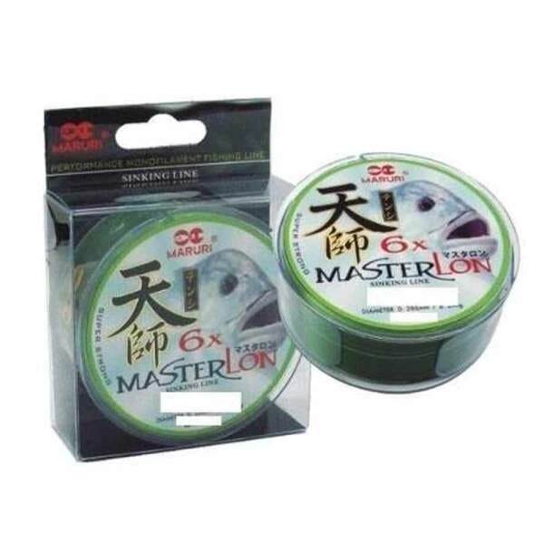 Linha Monofilamento MasterLon Maruri - 300m - 0,30mm 9kg - 4