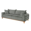 Ver imagem 2 de Sofá Fixo Orfeu 3 Lugares Luxo 180cm Castellar Móbile