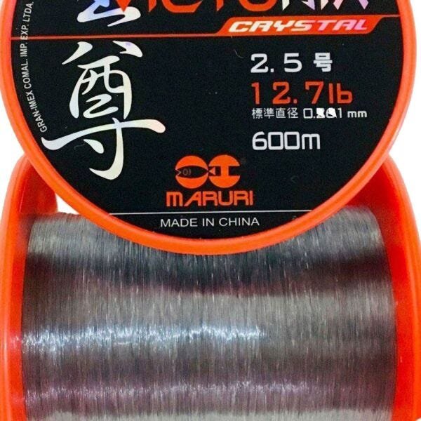 Linha Monofilamento Victoria - 0,74mm - 83lbs - 230 metros - 4