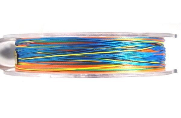 Linha Multifilamento Victoria 8X Multicolor 300m - 0.34MM 44LBS - 2