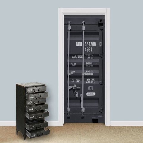 ADESIVO DE PORTA - CONTAINER 1 - 103x213