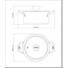Caçarola Funda Tramontina Solar Silicone em Aço Inox com Fundo Triplo 24 Cm 6,1 L Tramontina - 5