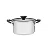 Caçarola Funda Tramontina Solar Silicone em Aço Inox com Fundo Triplo 24 Cm 6,1 L Tramontina - 1