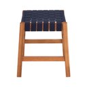 Ver imagem 4 de Puff Baixo Fita Garden Natural/Azul