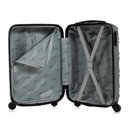 Ver imagem 5 de Kit Mala de Bordo Pequena Havana Militar e Prata Swiss Move