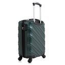 Ver imagem 6 de Kit Mala de Bordo Pequena Havana Militar e Prata Swiss Move