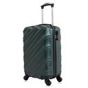 Ver imagem 4 de Kit Mala de Bordo Pequena Havana Militar e Prata Swiss Move