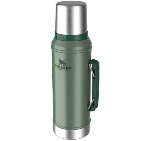 GARRAFA TÉRMICA CLASSIC HAMMERTONE GREEN 940ML STANLEY 8072