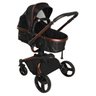 Carrinho Vulkan Com Bebê Conforto Cocoon E Base Preto Dzieco - 2