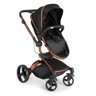 Carrinho Vulkan Com Bebê Conforto Cocoon E Base Preto Dzieco - 3