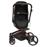 Carrinho Vulkan Com Bebê Conforto Cocoon E Base Preto Dzieco - 6