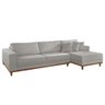Sofá Cronos 03 Metros Chaise Lado Direito Meu Sofá Online - 2