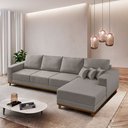Ver imagem 1 de Sofá Cronos 03 Metros Chaise Lado Direito Meu Sofá Online