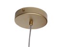 Ver imagem 6 de Luminária Pendente Dourada Zaira Led Taschibra 5w 3000k Luz Quente