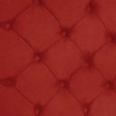 Ver imagem 4 de Cabeceira Painel Capitonê Casal 1,40m Jade Suede - Pallazio - Vermelho