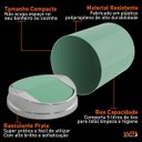 Ver imagem 2 de Lixeira 5 Litros Basculante Prata Cromada Wp Connect - Verde claro