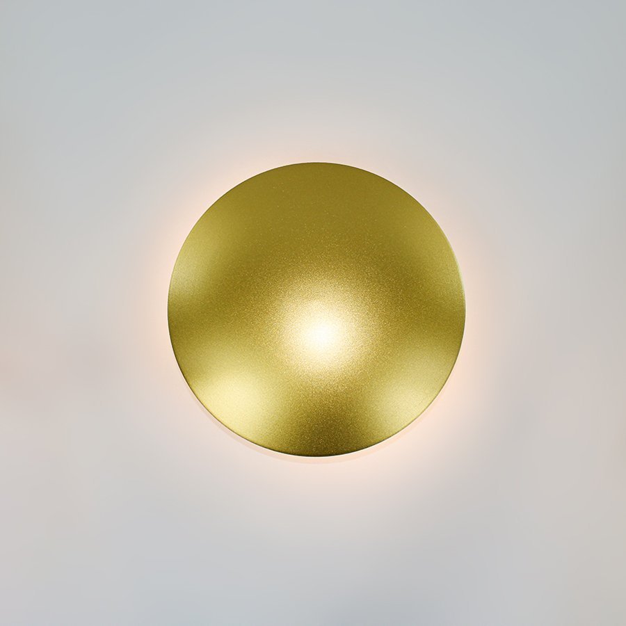 Arandela Eclipse Luz Indireta Dourado Metálico AR2112 - 3