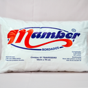 Ver imagem 3 de Travesseiro Suporte Firme de Flocos Tecido 400 Fios Toque de Pêssego - Antialérgico