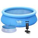 Ver imagem 1 de Piscina Inflável Joy Set 2490l Circular 240cm com Capa Bomba Vg Plus