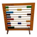 Ver imagem 2 de Ábaco 10 Colunas Educativos Pedagógicos Brinquedos Madeira Alfabetização Divertidos Criativos Educa