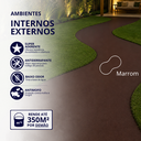 Ver imagem 2 de Tinta Acrílica Premium Piso Fosca Cor Marrom 18L Antimofo Baixo Odor Durín