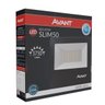 Refletor Led Slim 50w Bivolt Branco Frio 6500k Avant - 1