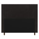 Ver imagem 3 de Cabeceira Cama Box Solteiro Ferrara 90cm Suede Marrom - Desk Design