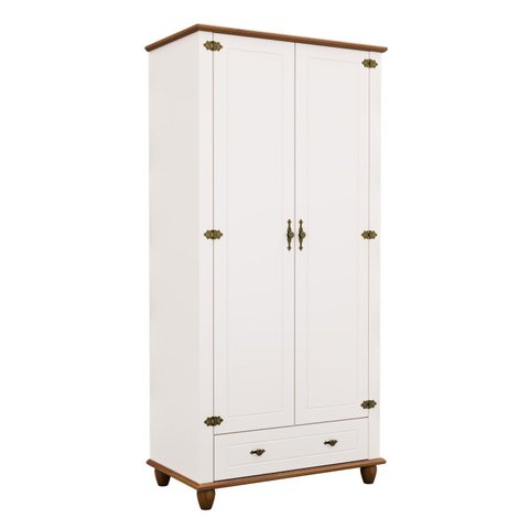 Guarda-roupa Infantil 2 Portas 1 Gaveta Joy