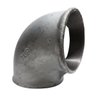 Cotovelo ou Joelho de Ferro Galvanizado 90- X 6 Rosca Bsp - 1
