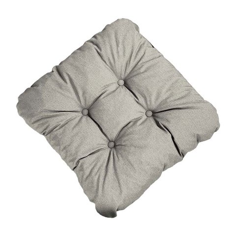 Kit 2 Almofada Impermeável 40x40 Assento Externa Acquablock - 205 - Lisato Duna Cru - Liso