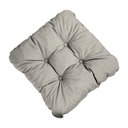 Ver imagem 1 de Kit 2 Almofada Impermeável 40x40 Assento Externa Acquablock - 205 - Lisato Duna Cru - Liso