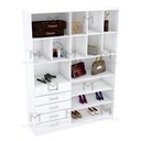 Ver imagem 3 de MÓDULO CLOSET 2,00A COM GAVETEIRO M285.B (CLOSET, LOJA) MUNDI MOVEIS