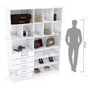 Ver imagem 6 de MÓDULO CLOSET 2,00A COM GAVETEIRO M285.B (CLOSET, LOJA) MUNDI MOVEIS