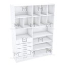 Ver imagem 2 de MÓDULO CLOSET 2,00A COM GAVETEIRO M285.B (CLOSET, LOJA) MUNDI MOVEIS