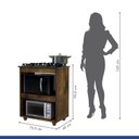 Ver imagem 5 de Balcão para Cooktop 5 Bocas 2 Nichos para Forno Turim Kaiki Móveis