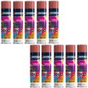 Ver imagem 2 de Tinta Spray 400ml Vermelho Uso Geral em Aço Ferro Gesso Cerâmica Couro | Universo | Kit 10 Un