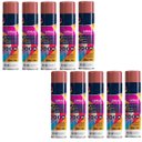 Ver imagem 1 de Tinta Spray 400ml Vermelho Uso Geral em Aço Ferro Gesso Cerâmica Couro | Universo | Kit 10 Un