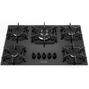 Cooktop Mueller 5 Bocas com Queimador Tripla Chama Wk26 60.1270.004