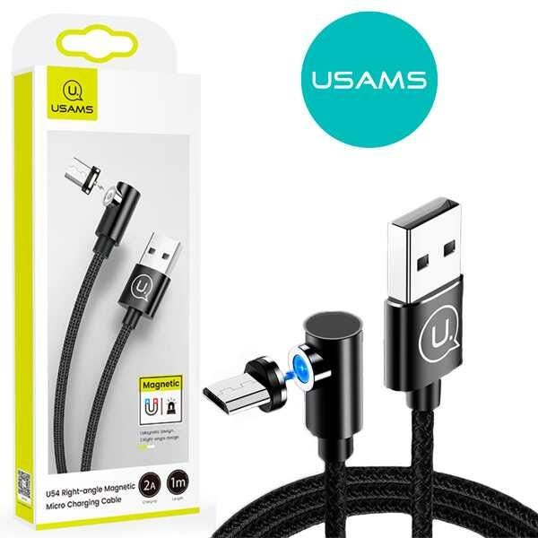 CABO EM L PARA GAMER PONTEIRA MAGNETICA U54 1M - MICRO-USB