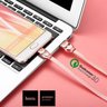 Cabo Micro USB Turbo Homem de Ferro Quick Charger 2.4A Hoco - Rosa Ouro - 2