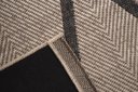 Ver imagem 3 de Tapete Sala Quarto Econature Geo 1,50 X 2,00 Bege Chumbo-77