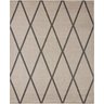 Tapete Sala Quarto Econature Geo 1,50 X 2,00 Bege Chumbo-77 - 1