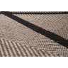 Tapete Sala Quarto Econature Geo 1,50 X 2,00 Bege Chumbo-77 - 2