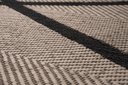Ver imagem 2 de Tapete Sala Quarto Econature Geo 1,50 X 2,00 Bege Chumbo-77