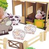 Kit Fazendinha De Brinquedo Estábulo Completo Madeira 26 Pçs - 4
