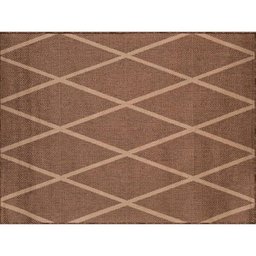 Tapete Sala Quarto Econature Geo 2,00 x 2,50 Marrom-70 - 2
