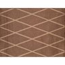 Tapete Sala Quarto Econature Geo 2,00 x 2,50 Marrom-70 - 2