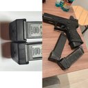 Ver imagem 5 de Bumper Prolongador Extensor Carregador +2 Glock G25 G28 G19 G22 Etc.