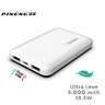 Carregador Portátil Mini Original Pening e H'Maston 5.000mAh - Branco - 1